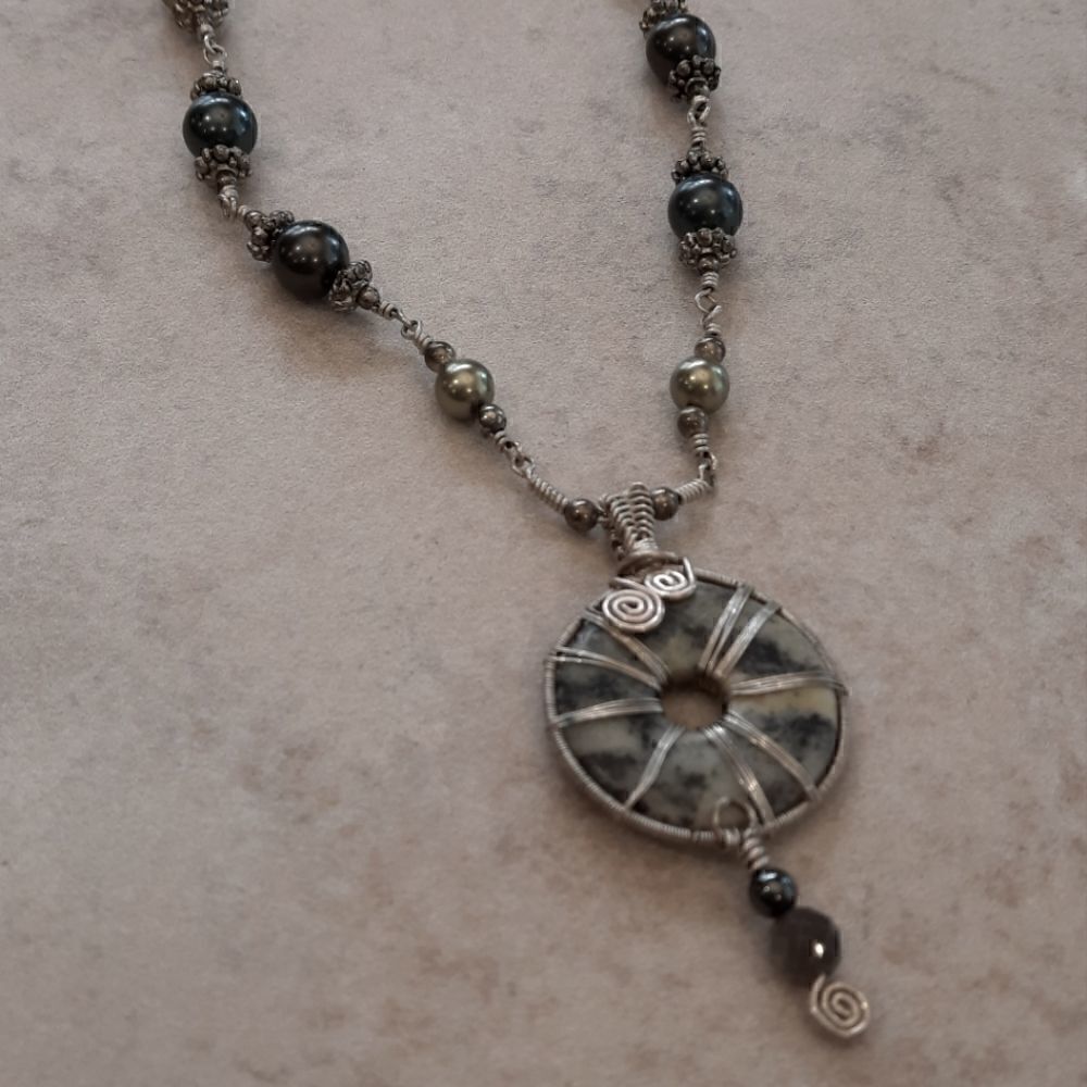 Art Fair Beaded Necklace 